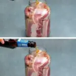 Drop chicken in the slow cooker. Just 2 ingredients for this unreal flavor