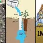 Planting Garlic with Egg Carton Trays (The Easy Spacing Grid Method)